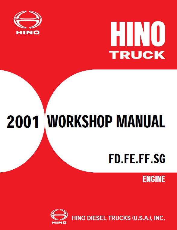 download Hino FD FE FF SG FA FB Series workshop manual