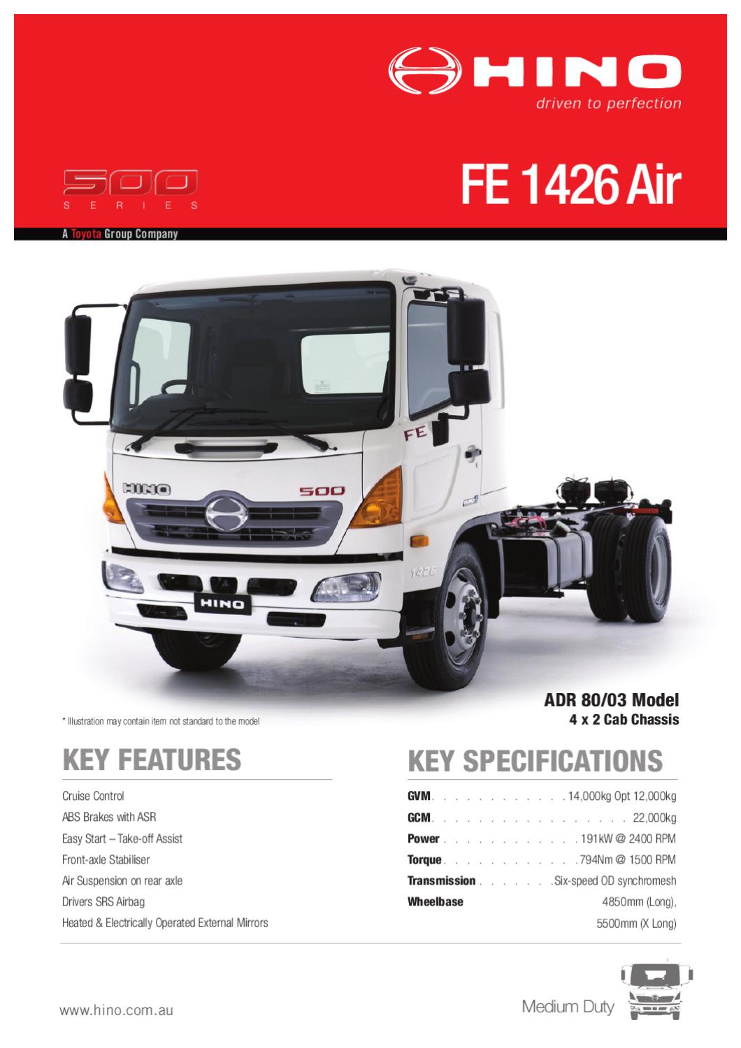 download Hino FE Series workshop manual