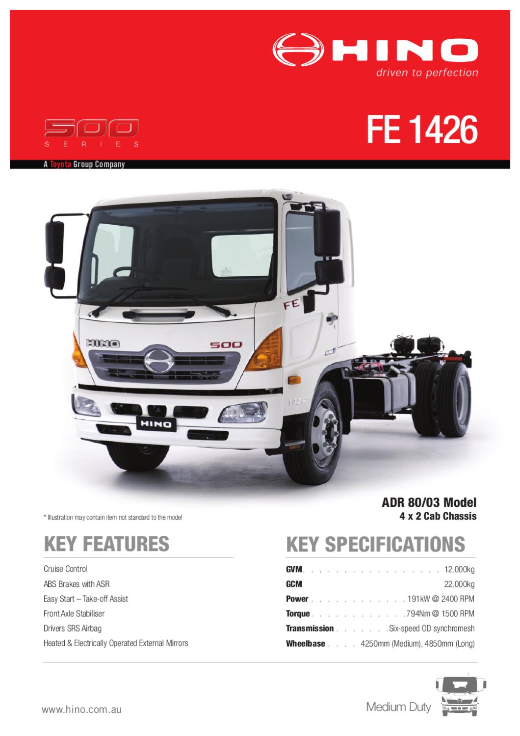 download Hino FE Series workshop manual