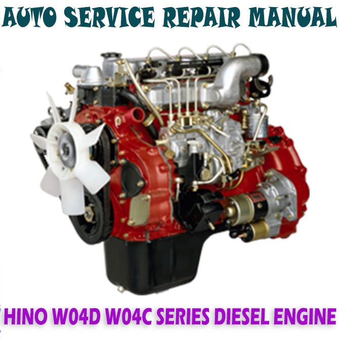 download Hino S05c Engine workshop manual