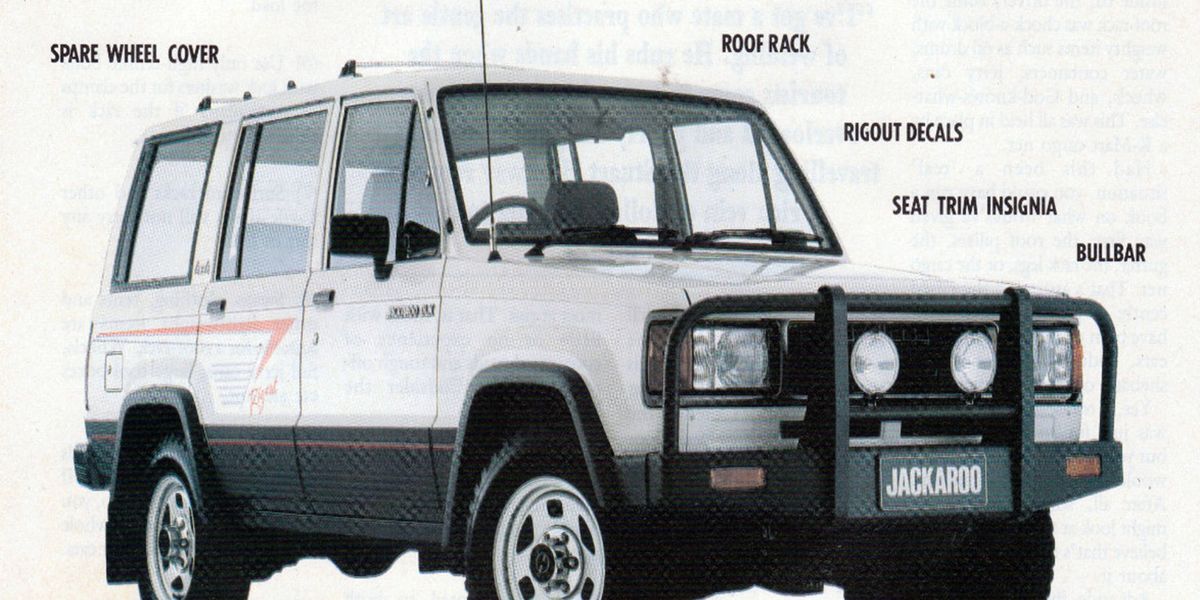 download Holden Jackaroo workshop manual