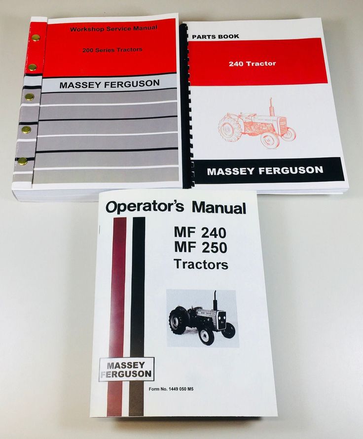 download Massey Ferguson 200 series tractor workshop manual