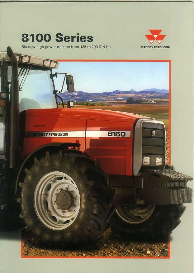 download Massey Ferguson 8100 series tractor workshop manual