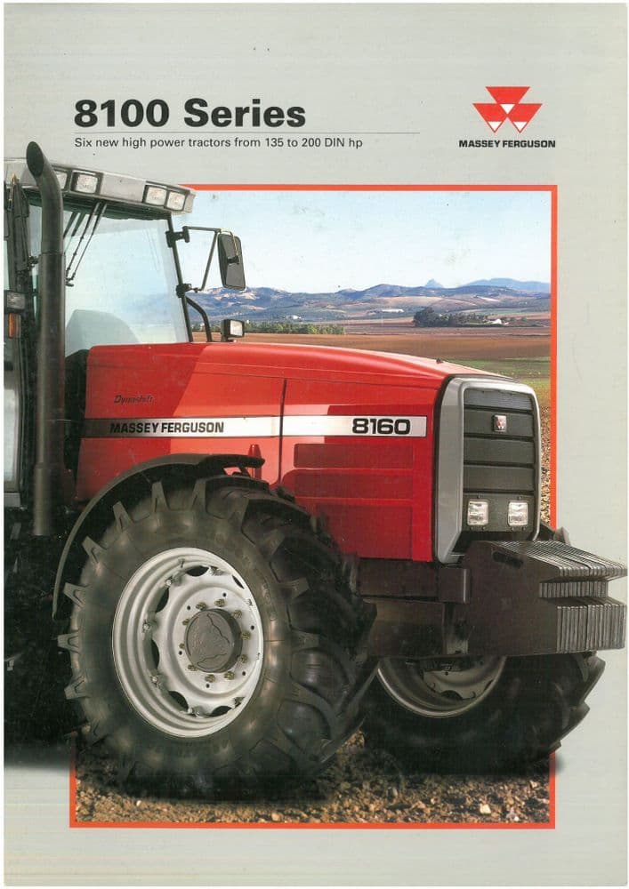 download Massey Ferguson 8100 series tractor workshop manual