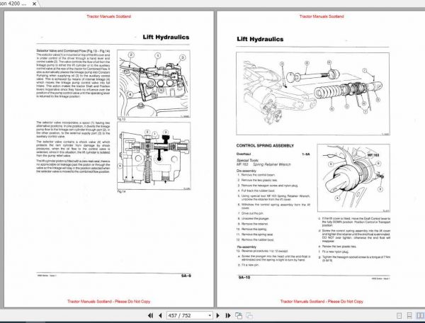 download Massey Ferguson MF4200 tractor workshop manual