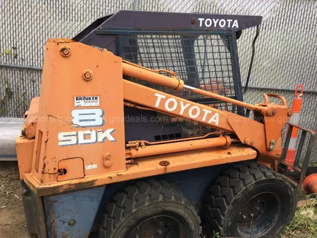 download Toyota Skid Steer Loader SDK10 workshop manual